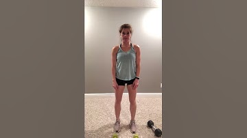 Half Burpee Bicep Curls