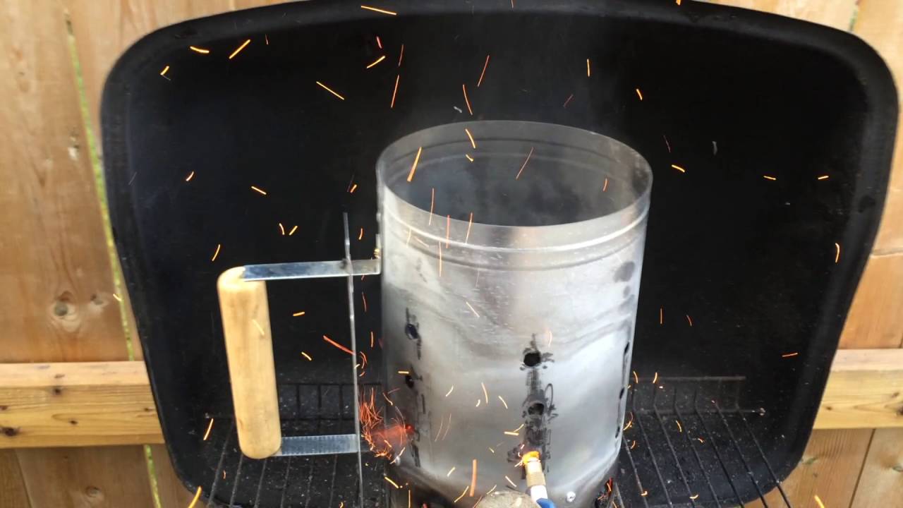 Fastest way to light charcoal