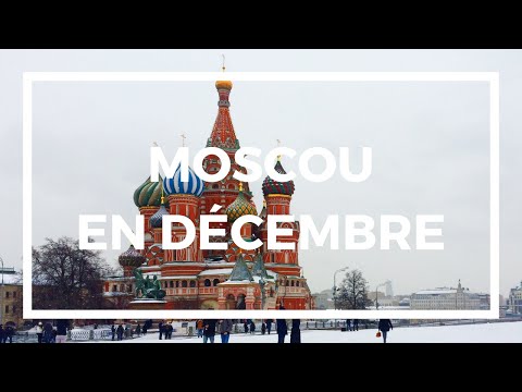 Vidéo: Où Partir à Moscou En Décembre