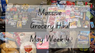 Grocery Haul May Week 4 | Cash Budgeting