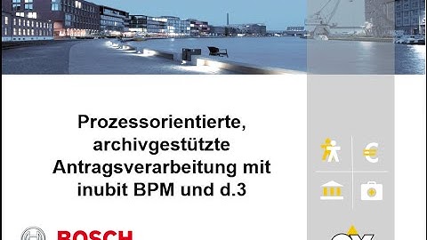 Prozessorientierte, archivgestützte Antragsverarbeitung mit inubit BPM