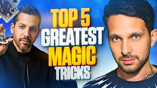 TOP 5 GREATEST MAGIC TRICKS IN THE WORLD #2 | DYNAMO | DAVID BLAINE