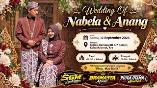 Live - Wedding Of Nabela & Anang - BRAMASTA Music - PUTRA UTAMA Audio - New SGM Production