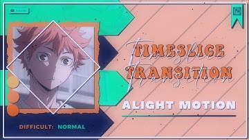Timeslice Transition | Alight Motion Tutorial ( Inspired by AE )