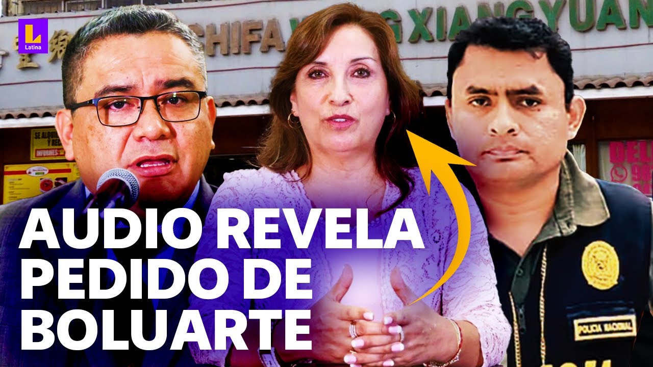 Nuevos audios entre capitán de PNP y el ministro Santiváñez revelan pedido de Boluarte ¿Qué dijeron?