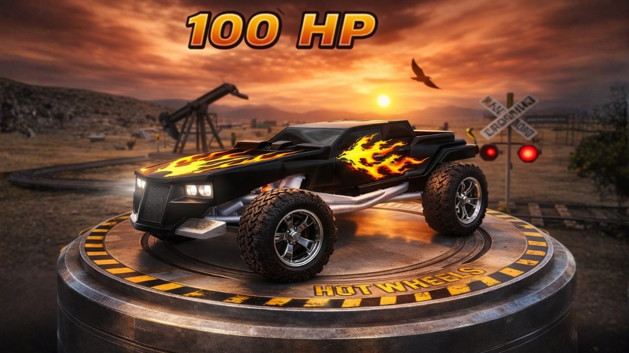 Hot Wheels Mechanix | Run with Track T car