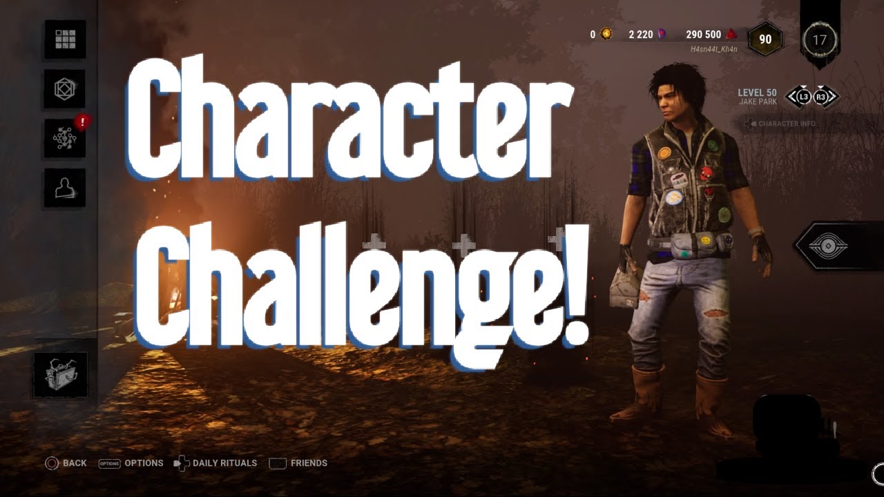 Dead By Daylight - Survivor Challenge Video- Jake park- #1! - YouTube