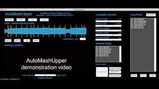 Information AutoMashUpper Demonstration Video News
