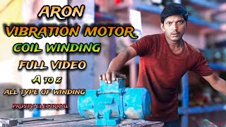 🙂vibration motor coil winding |✅single phase vibration motor winding #video  #vairalvideo