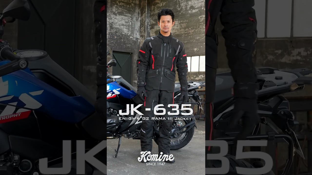 コミネ公式】JK-635 エニグマG2 ラーマIIIジャケット | KOMINE