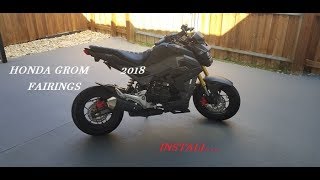 Honda Grom 2018 - 2021 New Fairings?! That's right Fairings