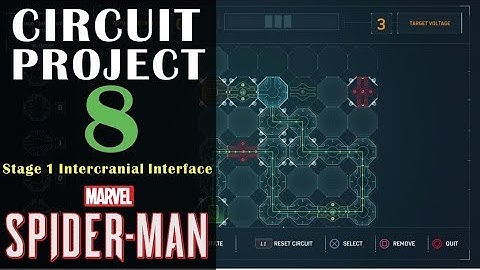 Circuit Project 8 "Stage 1 Inter Interface" Guide - Marvel
