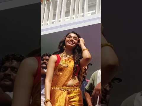 Krithi Shetty hot navel show #krithishetty