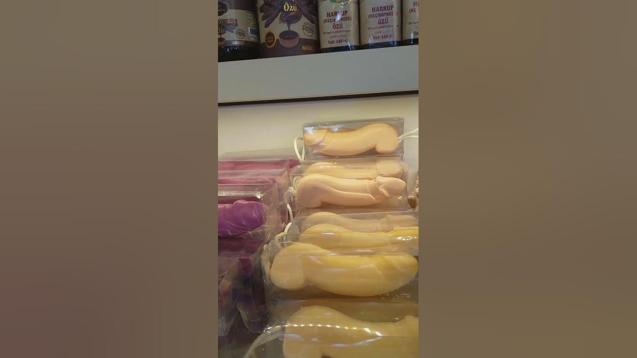 Мыло в виде фалоса в Турецком магазине🥒🥕🍆 - YouTube