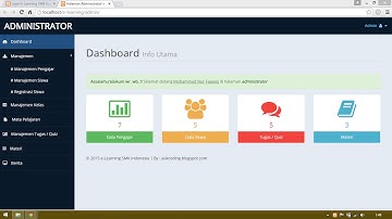 Source Code Aplikasi e-Learning + Ujian Online (Soal Acak) Responsive v0.1 by YukCoding