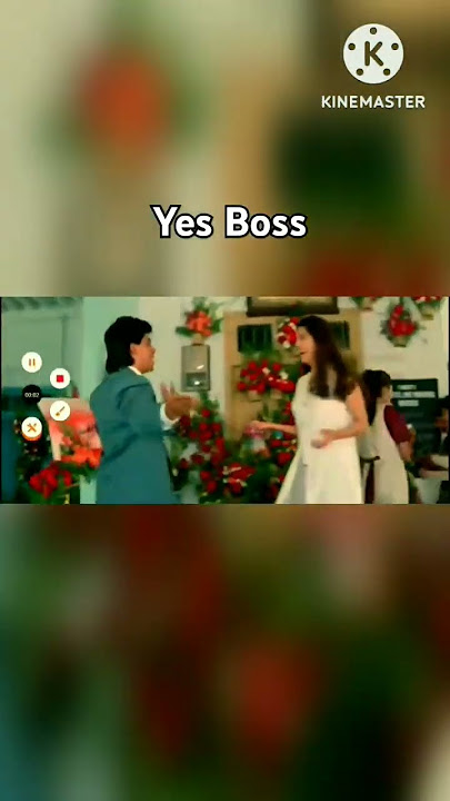 Yes Boss 🥰 #yesboss #shahrukh_khan #juhichawla #bollywood #editingworldahana