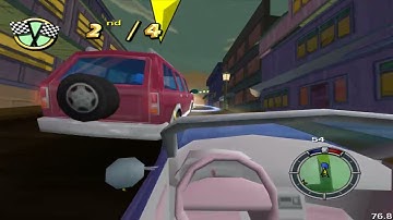 The Simpsons Hit & Run mod: First Person Camera Races Level 3