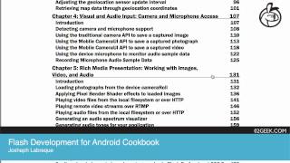 Celebrity Flash Development for Android Cookbook 04/11 Profile