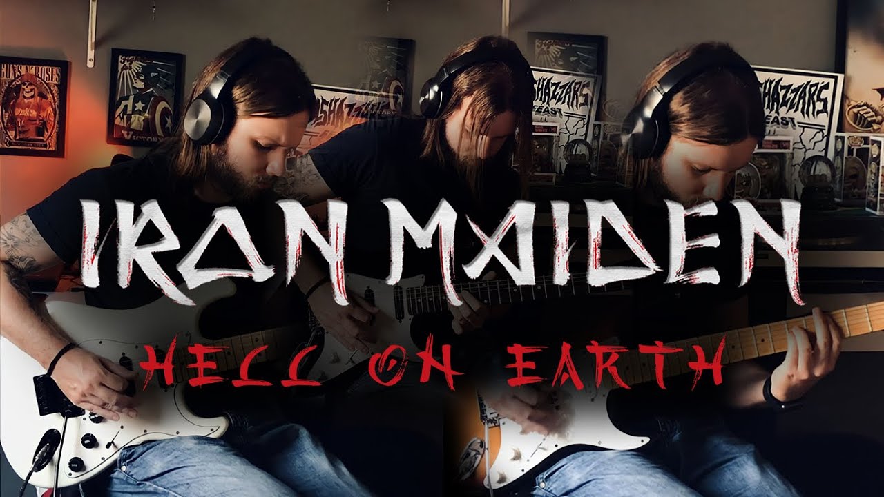 Iron Maiden Hell on Earth (SOLOS COVER) YouTube