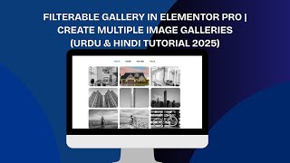 Filterable Gallery in Elementor Pro | Create Multiple Image Galleries (Urdu Tutorial 2025) Net Worth