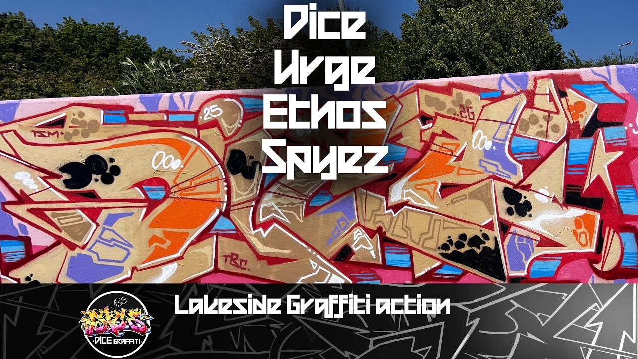 Graffiti Action Ep:21: DICE, URGE, ETHOS, SPYES - Painting in the