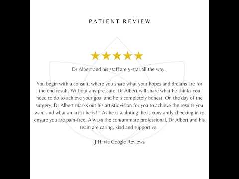 Video thumbnail: Patient Review #rhinoplastyexpert #facelift #plasticsurgerybeforeandafter #patientreview · Albert Plastic Surgery New York