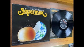 SUPERMAX ‎–World Of Tomorrow - Executor (Part I + II) LP- VINYL - -RARE - Hansa ‎– 1-й Germany 1990