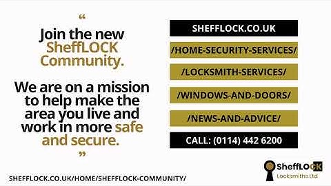 SheffLOCK - Join our New Community