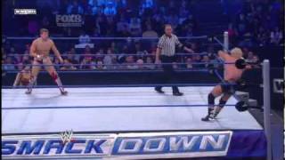 WWE Smackdown 29/10/10 Daniel Bryan vs Dolph Ziggler part1/2 480p
