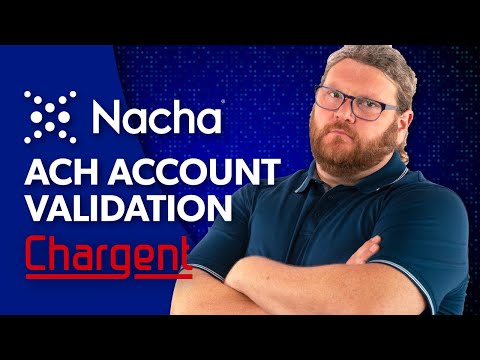 Reduce Fraud with ACH Validation: Nacha Web Debit Rule | Chargent