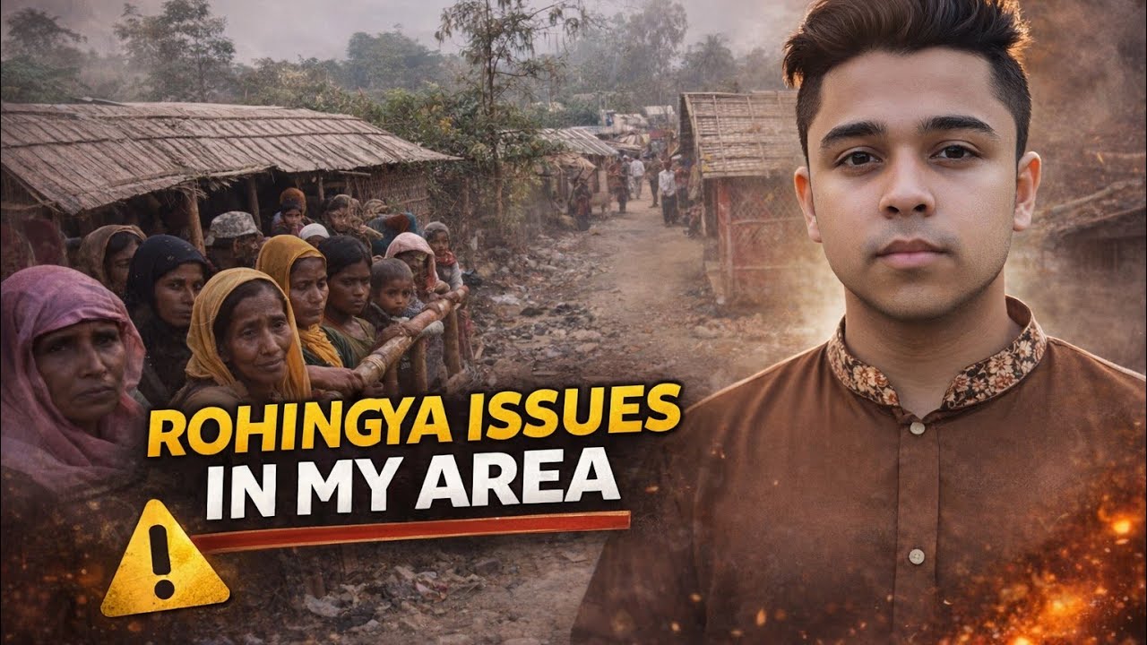 ⁣আমাদের এলাকাতে প্রচুর রোহিঙ্গা বসবাস করে আশ্রয় হিসাবে ২০১৭ সালে এসেছিল Bangladeshe