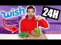 JE MANGE QU'AVEC DES OBJETS DE CUISINE WISH PENDANT 24H - PARTIE 2