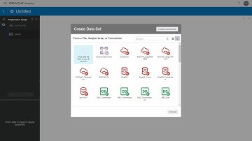 EPM Cloud connector for OAC Self Service Analytics