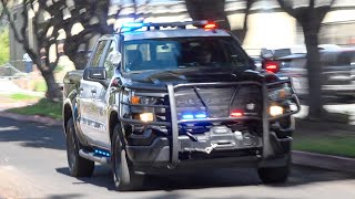 New Silverado! San Mateo County Sheriff Responding Code 3!