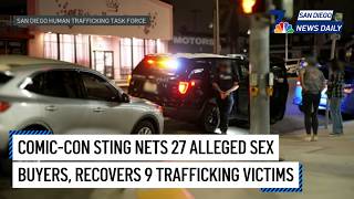 Comic-Con sting nets 27 alleged sex buyers, recovers 9 trafficking victims | San Diego News Daily