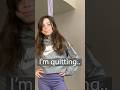 Little Mama&rsquo;s quitting..😭
