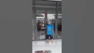 Lắp đặt nhôm xingfa 4 cánh