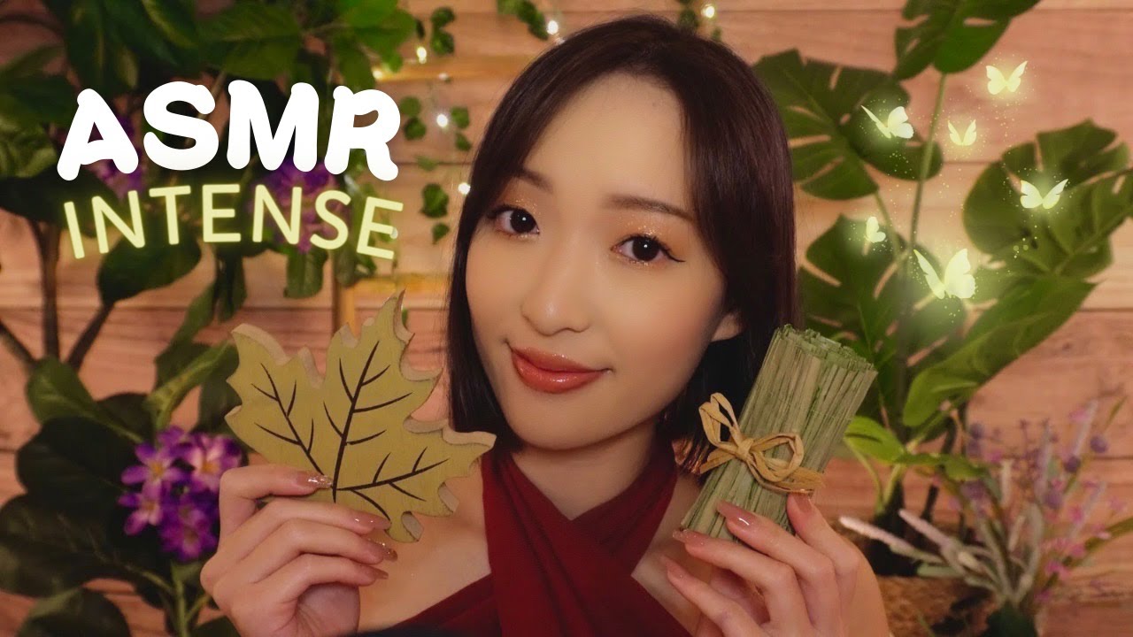 ASMR intense  Triggers en binaural proches du micro peu de paroles 