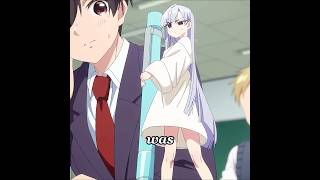 This girl suddenly shrank down to the size of a thumb. #anime #shorts #foryou