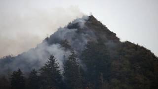 SMOKY MOUNTAIN FOREST FIRE 11.26.2016  Chimney Tops Fire in HD