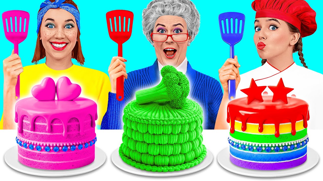 Кулинарный Челлендж: Я против Бабушки | Простые Кулинарные Лайфхаки от Mega DO Challenge