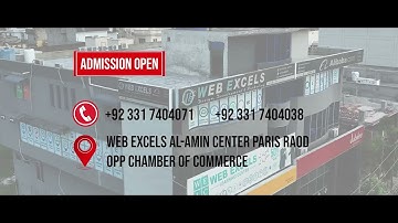 𝐉𝐨𝐢𝐧 𝐖𝐞𝐛 𝐄𝐱𝐜𝐞𝐥 𝐋𝐞𝐚𝐫𝐧𝐢𝐧𝐠 𝐂𝐞𝐧𝐭𝐞𝐫 𝐟𝐨𝐫 𝐲𝐨𝐮𝐫 𝐛𝐫𝐢𝐠𝐡𝐭 𝐟𝐮𝐭𝐮𝐫𝐞#welc #webexcels #sialkot #pakistan