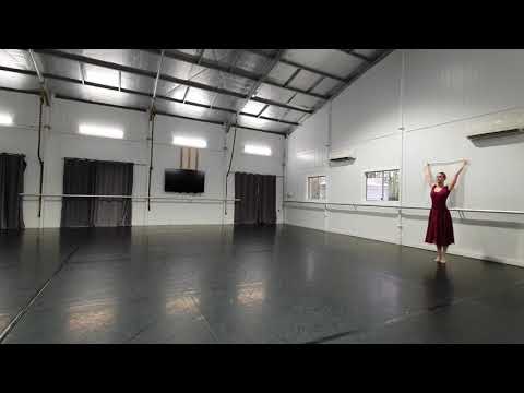 RAD - Grade 6  Exercise for elevation and use of space: solo version