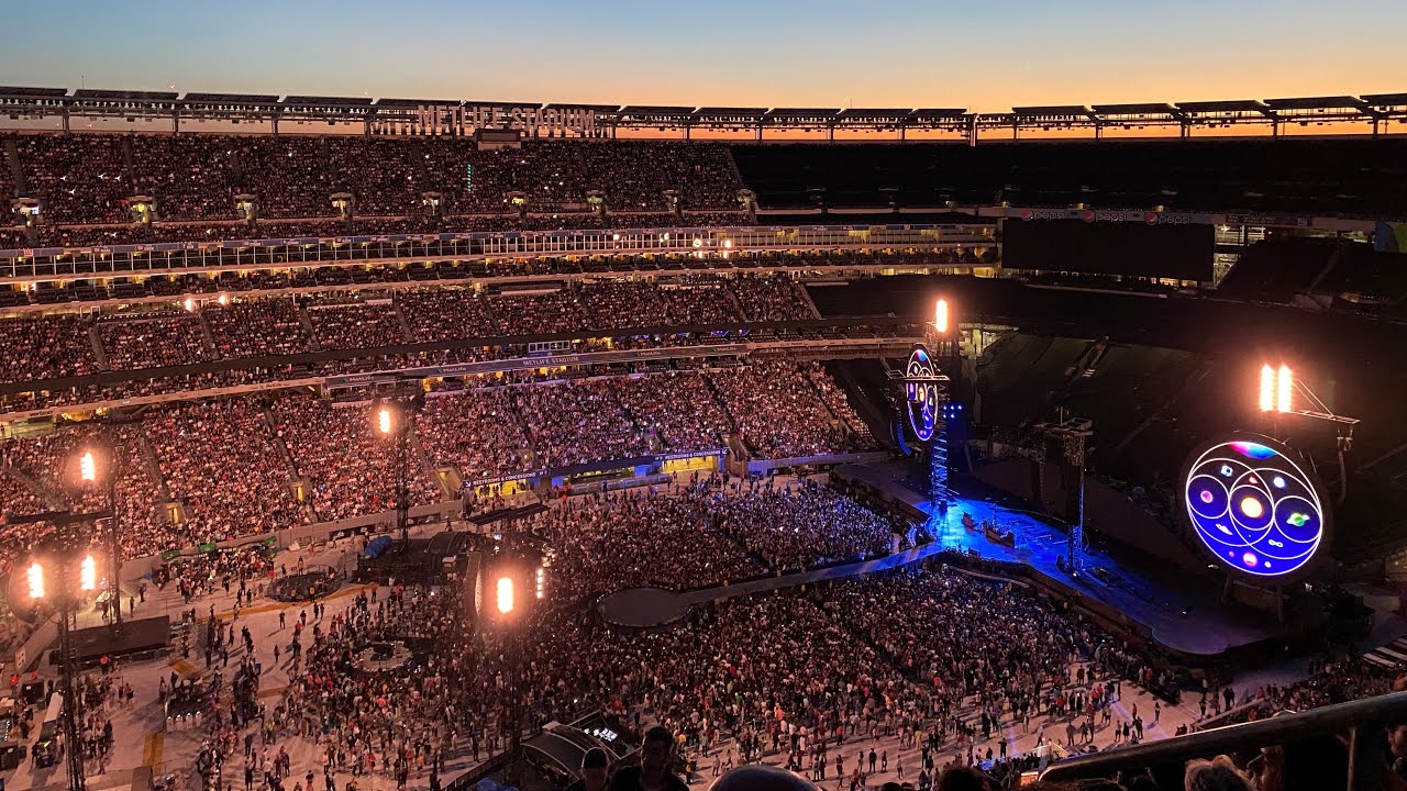 Coldplay Live in New Jersey (MetLife Stadium) June 5th, 2022 YouTube