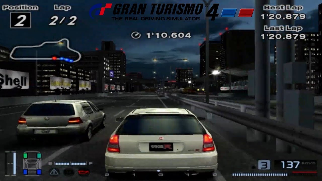 GRAN TURISMO 4 | CAREER - Beginner Events - Sunday Cup #4 (PS3 1080p)