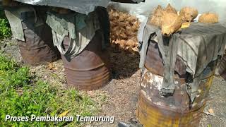 Cara Pembuatan Arang Tempurung Sederhana