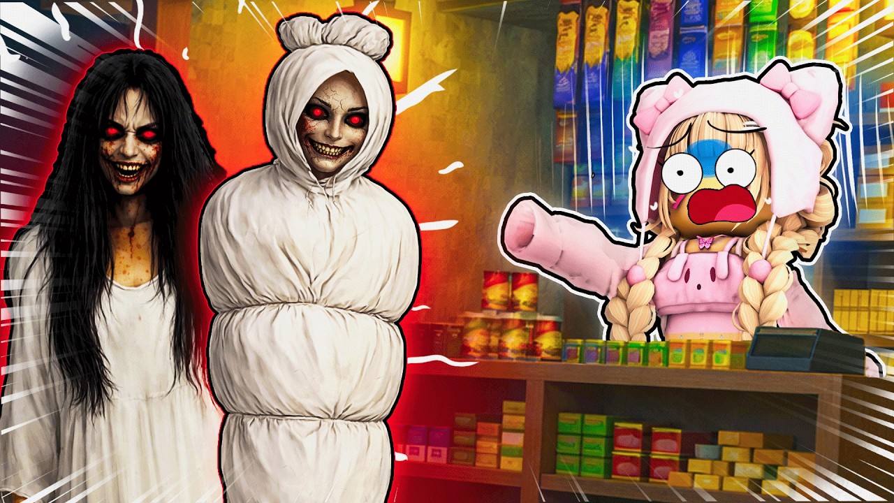 AKU BEKERJA SEBAGAI PENJAGA WARUNG MADURA.. TAPI KENAPA PELANGGANNYA GINI⁉️😱 | Roblox Indonesia