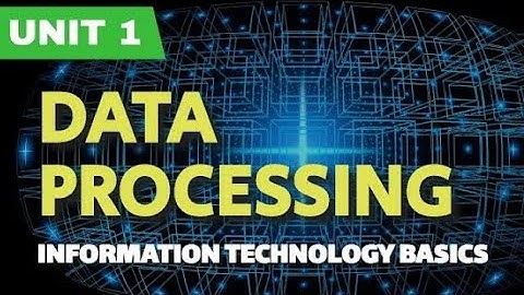 data processing in computer | data processing cycle Urdu/Hindi