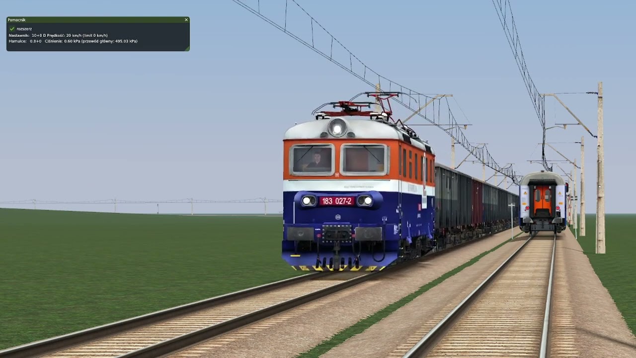 Różne przeloty pociągów w Maszynie cz.4