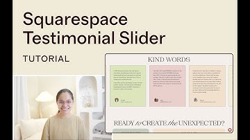 Create a STUNNING Testimonial Slider on Squarespace in Minutes!
